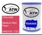 Preview: Chevrolet, Medium Red Pearl, WA5316 / 72U: 500ml Lackdose, von ATW Autoteile West.